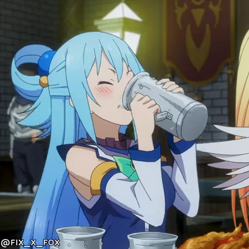 🍺 Стикер «KonoSuba S3» для Telegram