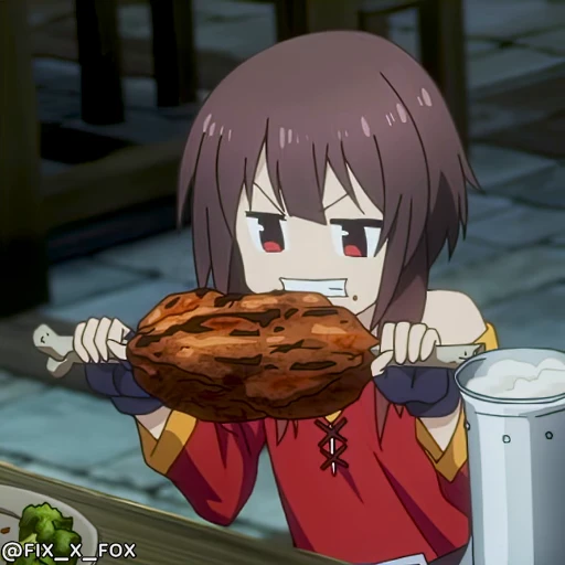 😋 Стикер «KonoSuba S3» для Telegram