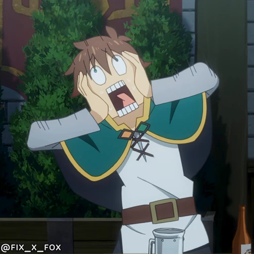 😱 Стикер «KonoSuba S3» для Telegram