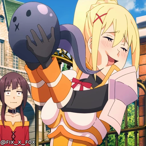 🤗 Стикер «KonoSuba S3» для Telegram