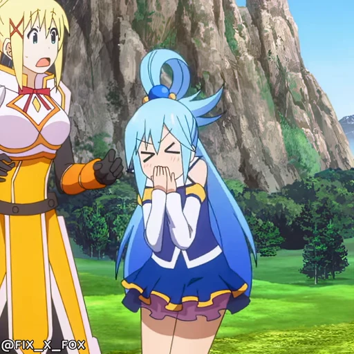 😂 Стикер «KonoSuba S3» для Telegram