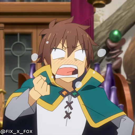 🤬 Стикер «KonoSuba S3» для Telegram