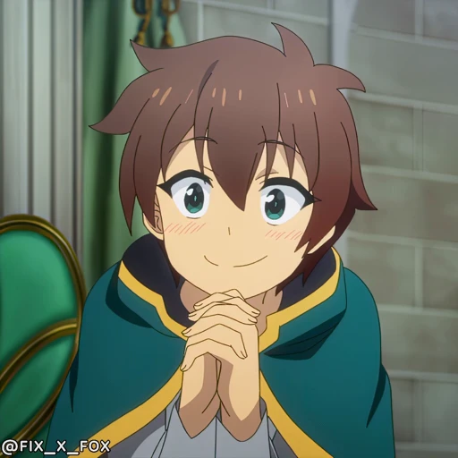 🙏 Стикер «KonoSuba 3» для Telegram