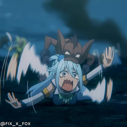 😢 Стикер «KonoSuba 3» для Telegram