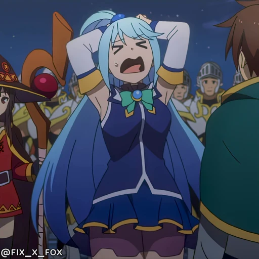 😱 Стикер «KonoSuba 3» для Telegram