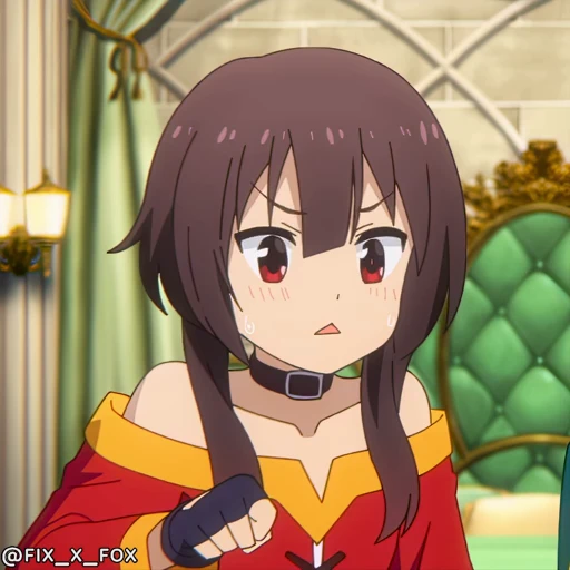 😱 Стикер «KonoSuba 3» для Telegram