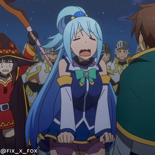 😫 Стикер «KonoSuba 3» для Telegram