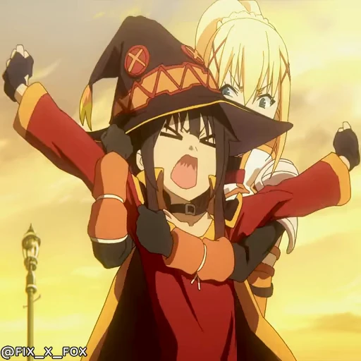 😫 Стикер «KonoSuba 3» для Telegram