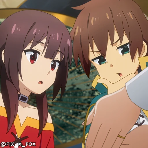 🤔 Стикер «KonoSuba 3» для Telegram