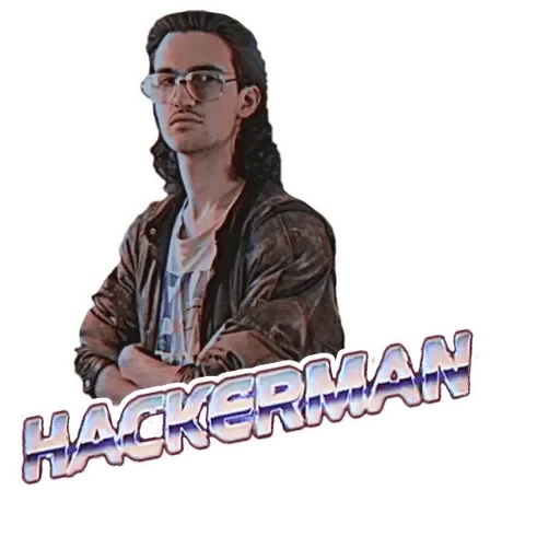🤠 Стикер «kontrmera / hackerman» для Telegram