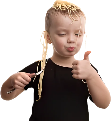 🍜 Стикер «kontrmera / hackerman» для Telegram