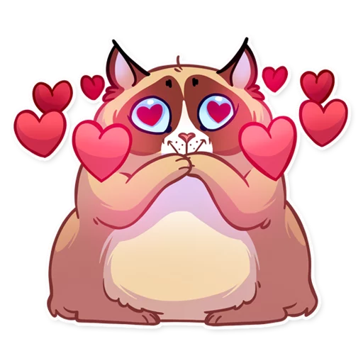 😍 Стикер «Кooky Сat» для Telegram