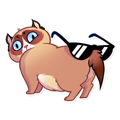 😎 Стикер «Кooky Сat» для Telegram