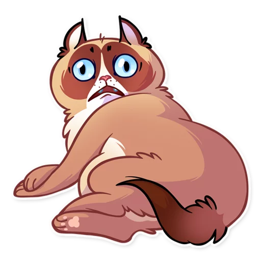 😟 Стикер «Кooky Сat» для Telegram