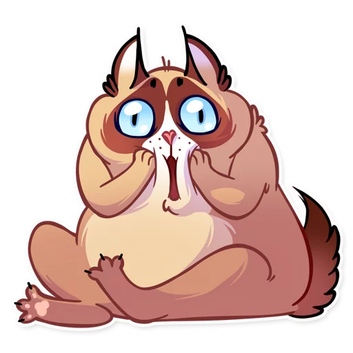 😱 Стикер «Кooky Сat» для Telegram