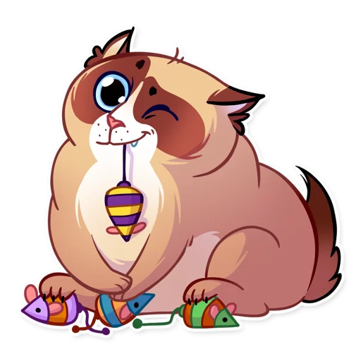 😉 Стикер «Кooky Сat» для Telegram