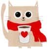 Стикер 14 🐱 котики