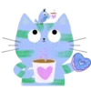 Стикер 37 🐱 котики