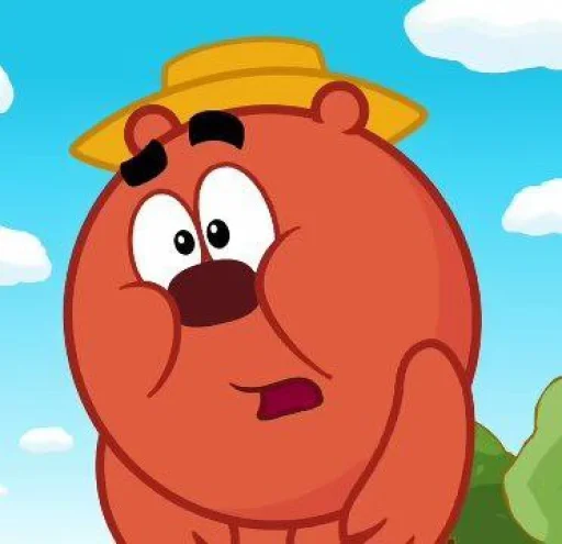 🐻 Стикер «Копатыч» для Telegram