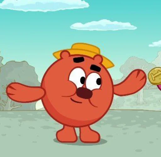 🐻 Стикер «Копатыч» для Telegram