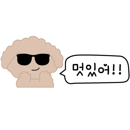 😎 Стикер «Корея Korea 한국» для Telegram