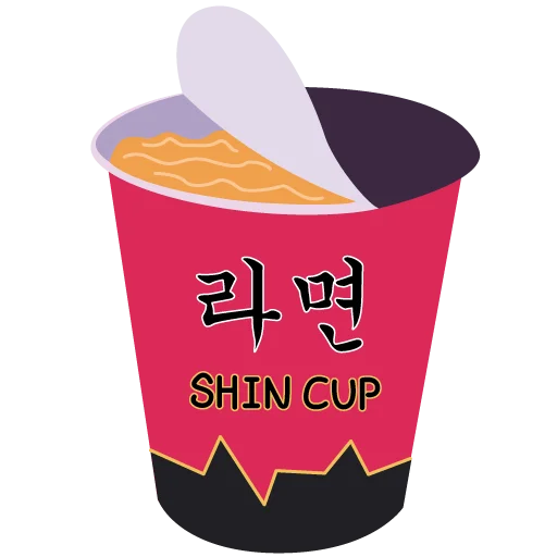 🥡 Стикер «Корея Korea 한국» для Telegram