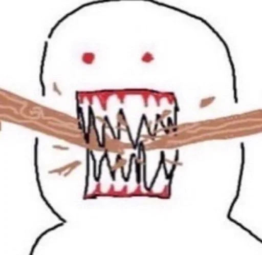 😡 Стикер «злые челы» для Telegram