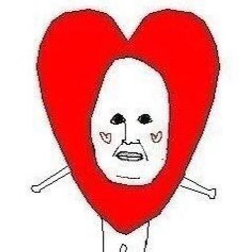 ❤️ Стикер «злые челы» для Telegram