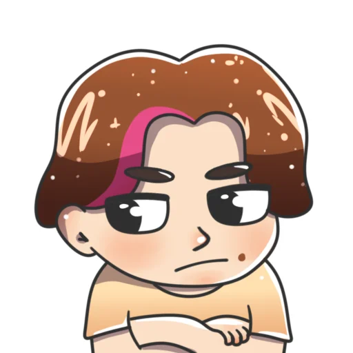 😠 Стикер «KORESHZY» для Telegram