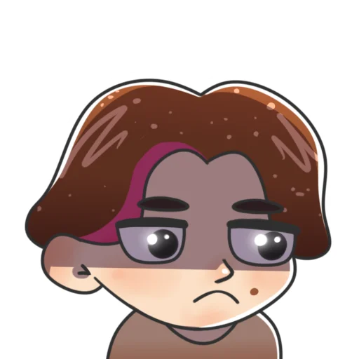 😒 Стикер «KORESHZY» для Telegram