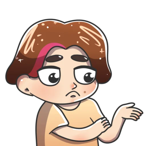 😕 Стикер «KORESHZY» для Telegram