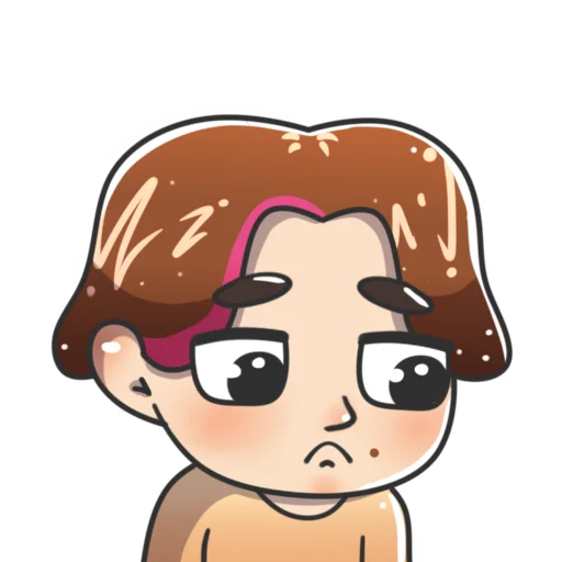 ☹️ Стикер «KORESHZY» для Telegram