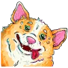 🥰 Эмодзи «Помятый корги 2» для Telegram