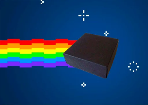 📦 Стикер «korobochka» для Telegram