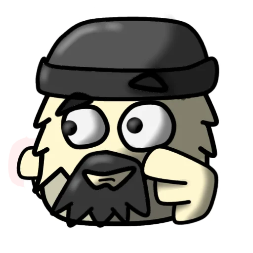 🤨 Стикер «KORESH24K» для Telegram