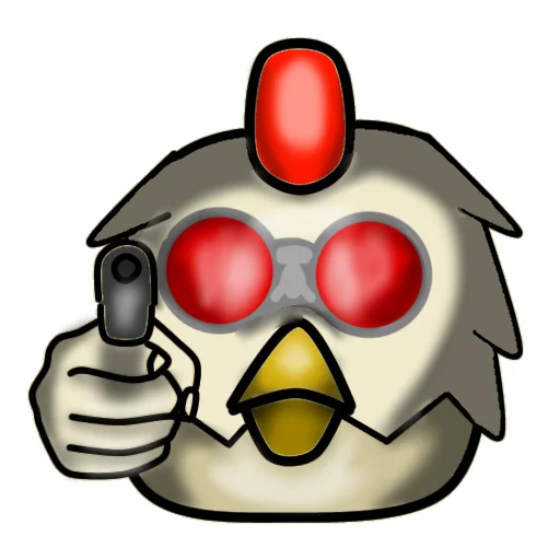 🔫 Стикер «KORESH24K» для Telegram