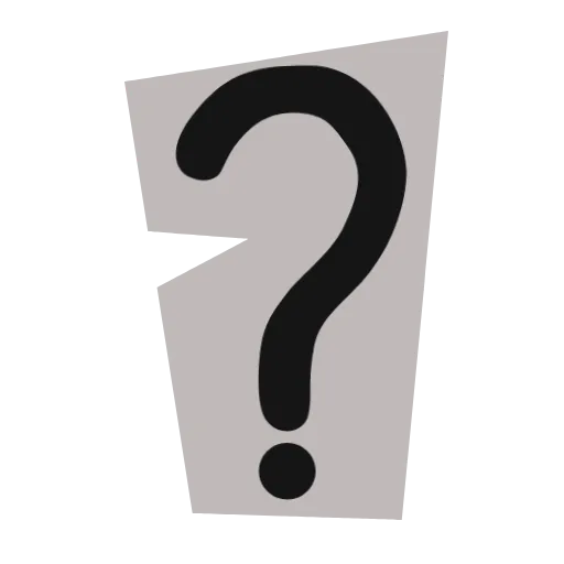 ❓ Стикер «Коротко» для Telegram