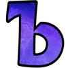 💫 Эмодзи «космические буквы» для Telegram