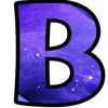 💫 Эмодзи «космические буквы» для Telegram