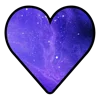 💓 Эмодзи «космические буквы» для Telegram