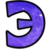 💫 Эмодзи «космические буквы» для Telegram