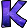 💫 Эмодзи «космические буквы» для Telegram