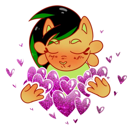 💕 Стикер «Дынька» для Telegram