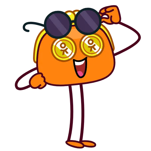 😎 Эмодзи «Кошелёнок» для Telegram