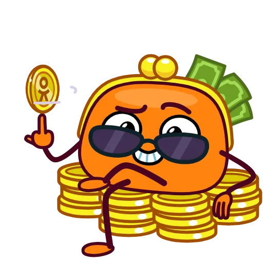 😎 Эмодзи «Кошелёнок» для Telegram
