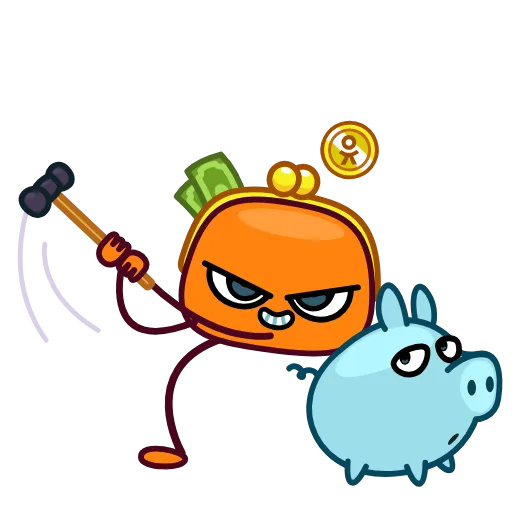 🤓 Эмодзи «Кошелёнок» для Telegram