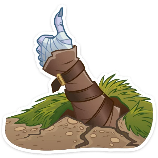 👍 Стикер «​​Кощей Бессмертный» для Telegram