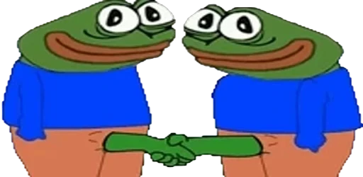 🤝 Стикер «meme» для Telegram