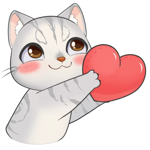 ❤️ Стикер «Булочка» для Telegram