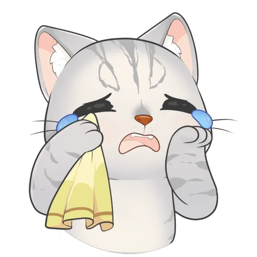 😭 Стикер «Булочка» для Telegram